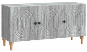 TV szekrény Szürke Sonoma 99 x 34,5 x 50 cm Szerelt Fa