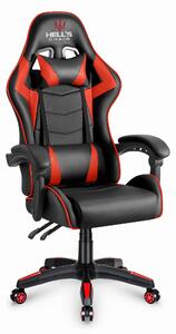 Hells Játékszék Hell's Chair HC-1007 RED Fekete