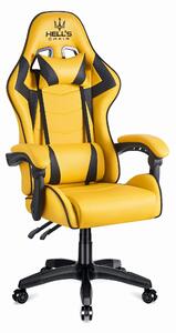Hells Játékszék Hell's Chair HC-1007 Yellow Cyber