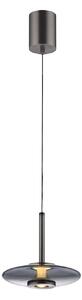 Függőlámpa PURE, Vitrum, dimmable, Szürke, Nappali, Üveg, Modern
