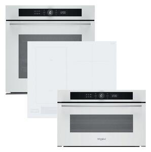 Whirlpool WOI5S8PM2SWA Beépíthető sütő + Whirlpool WMD54MW Beépíthető mikrohullámú sütő + Whirlpool WL S5360 BF/W Beépíthető indukciós főzőlap