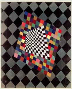 Reprodukció Square, 1927, Wassily Kandinsky