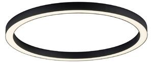 Mennyezeti Lámpa PURE, PURE Lines Round, dimmable, Fekete, Nappali, Fém, Modern