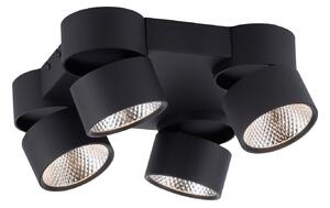 Mennyezeti Lámpa PURE, Nola, dimmable, Fekete, Nappali, Fém, Modern