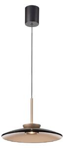 Függőlámpa PURE, PURE E-Moon, dimmable, Bronz / Öreg Sárgaréz, Nappali, Üveg, Modern