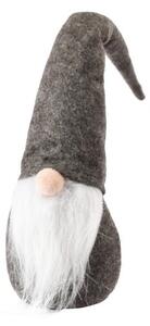 Karácsonyi manó WINTER GNOME 30 cm, szürke