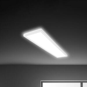 Briloner LED mennyezeti lámpa Tava, fehér, műanyag, 98 cm, háttérvilágítással, Fehér / opál, Nappali / Étkező, Műanyag, Modern
