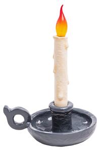 Asztali lámpa SELETTI, Grimm Bugia, dimmable, Szürke, Nappali, Műanyag, Dizájn