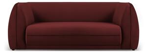 Piros bársony kanapé 190 cm Lando – Micadoni Home