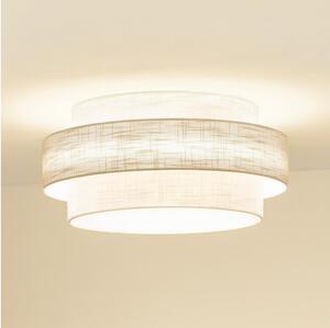 Brilagi Brilagi - Mennyezeti lámpa DOVER SPACE 1xE27/15W/230V átm. 50 cm szürke/krémes BG1159