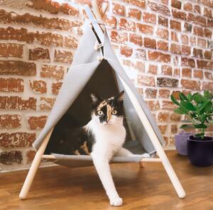 TeePee sátor állatoknak 40x40cm faház