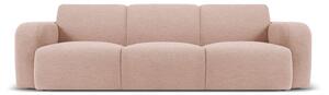 Rózsaszín buklé kanapé 235 cm Molino – Micadoni Home