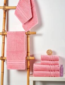EMI San Diago rózsaszínű törölköző és fürdőlepedő szett 2 db