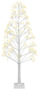 Kültéri dekoráció LED ALBIONI Fa 180 cm Fehér