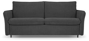 Sötétszürke kinyitható kanapé 166 cm Dalida – Micadoni Home
