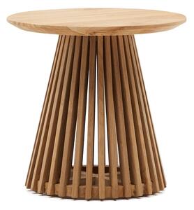Irune teakfa tárolóasztal, ø 50 cm - Kave Home