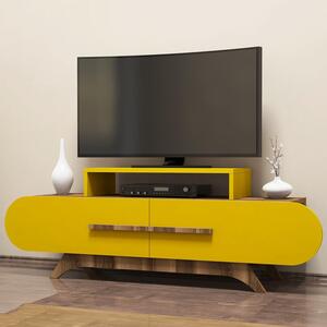 TV asztal/szekrény Roma (dió + sárga). 1071870