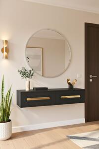 Rany komód, antracit-arany, 120 cm – TR555CHM1624