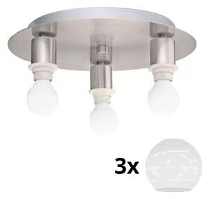 Eglo Eglo - LED Mennyezeti lámpa MY CHOICE 3xE14/4W/230V króm/fehér EG31131L