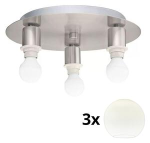 Eglo Eglo - LED Mennyezeti lámpa MY CHOICE 3xE14/4W/230V króm/fehér EG31131E