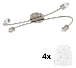 Eglo Eglo - LED Spotlámpa MY CHOICE 4xE14/4W/230V króm/fehér EG31129C