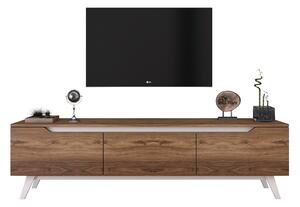 TV asztal/szekrény Damien (dió + fehér). 1072053