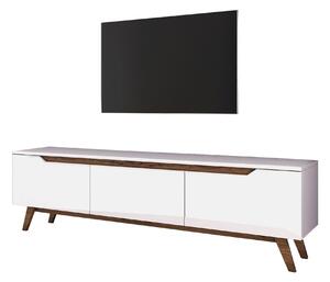 TV asztal/szekrény Damien (fehér + dió). 1072054