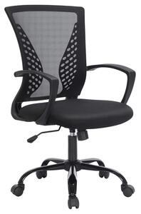 Irodai szék hálós borítással, állítható magasságú számítógépes szék
