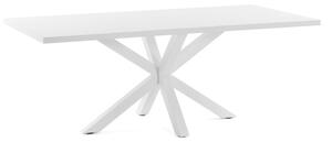 Arya fehér étkezőasztal, 160 x 100 cm - Kave Home