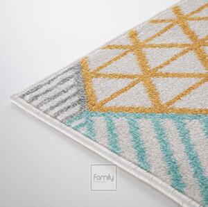 Színes szőnyeg geometrikus mintákkal Szélesség: 120 cm | Hossz: 160 cm