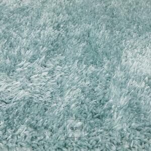 Minőségi, magasabb szálú szőnyeg lágy türkiz színben Szélesség: 50 cm | Hossz: 80 cm
