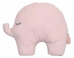Pasztell formapárna - elefánt, rózsaszín