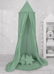 Sweet baby baldachin szett elegant - pasztell zöld