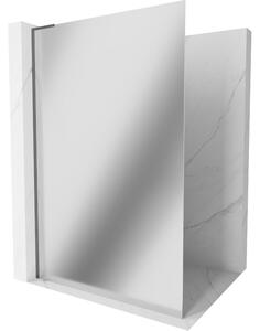 Mexen Kioto L, Walk-In zuhanyparaván 70 x 200 cm, 8 mm-es tükörmintás üveg, grafit profil, 800-070-103-95-50