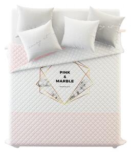 Minőségi ágytakaró, gyengéd rózsaszín színben 220 x 240 cm