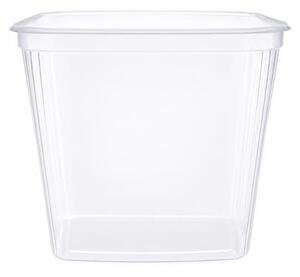 Műanyag tál, tetőzhető, 1000 ml, 25 db Svéd (KHMU362)