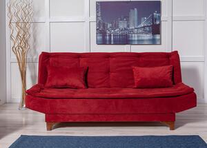 Háromszemélyes kanapé Klaudi (piros). 1072095