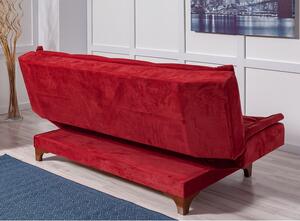 Háromszemélyes kanapé Klaudi (piros). 1072095