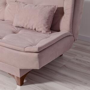 Háromszemélyes kanapé Klaudi (rózsaszín). 1072100