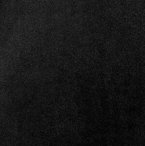 Elegáns fekete bársony drapéria 140 x 250 cm