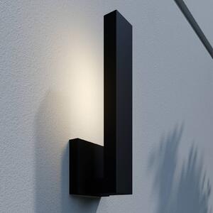 Lindby Isadore LED kültéri fali lámpa, Fekete, Alumínium, Modern