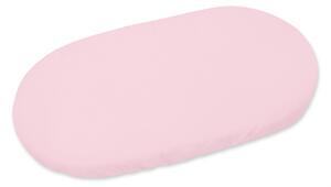 Sweet baby pamut lepedő mózeskosárba 75x35 cm - rózsaszín