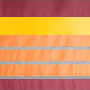 Narancssárga dekorációs drapériák Szélesség: 140 cm | Hossz: 250 cm (1 darabos készletben)