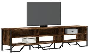 Füstös tölgy színű szerelt fa TV-szekrény 180 x 34 x 41 cm