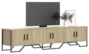 Sonoma tölgyszínű szerelt fa TV-szekrény 180 x 34 x 41 cm