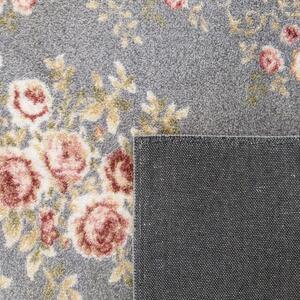 Minőségi szürke vintage szőnyeg a nappaliba Szélesség: 120 cm | Hossz: 170 cm