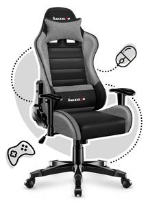 Praktikus fekete-szürke gamer szék tinédzsereknek