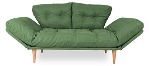 Háromszemélyes kanapé Nela (zöld). 1072235