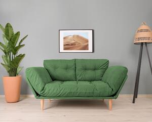 Háromszemélyes kanapé Nela (zöld). 1072235