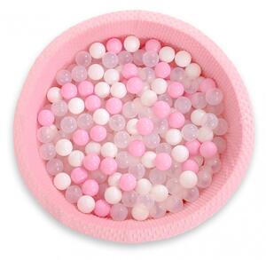 Sweet baby minky labdamedence szett - rózsaszín 30 cm